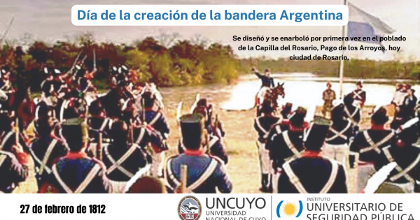 27 de Febrero día de la creación de la bandera Argentina IUSP