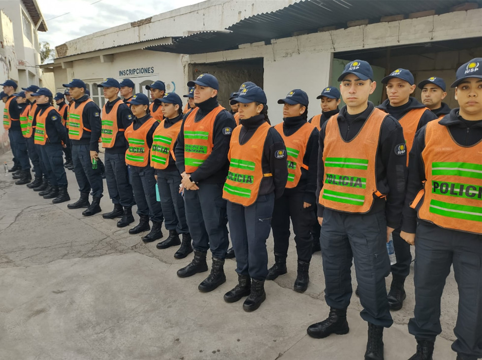 imagen El IUSP Delegación Zona Sur prestó servicio en la Maratón de la ciudad de San Rafael