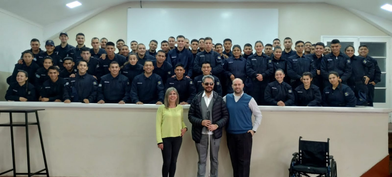 imagen En la Sede Central del IUSP se llevó a cabo una importante charla-taller sobre discapacidad