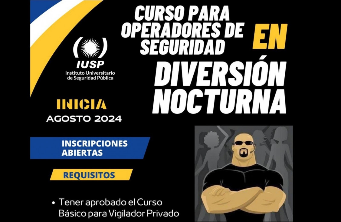 imagen Abrimos la preinscripción para el "Curso para Operadores de Seguridad en Diversión Nocturna"