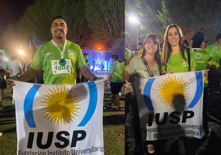 imagen 7 El IUSP tuvo una destacada participación en la 11° edición de la Maratón Nocturna de Junín 2023