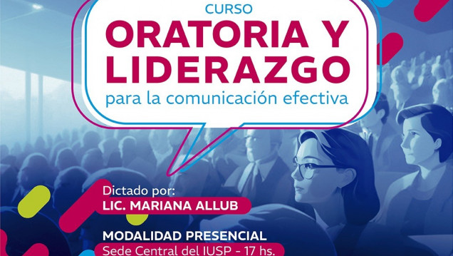 imagen La Dirección de Capacitación le invita a participar del  9° "Taller de Oratoria y liderazgo para la comunicación efectiva"