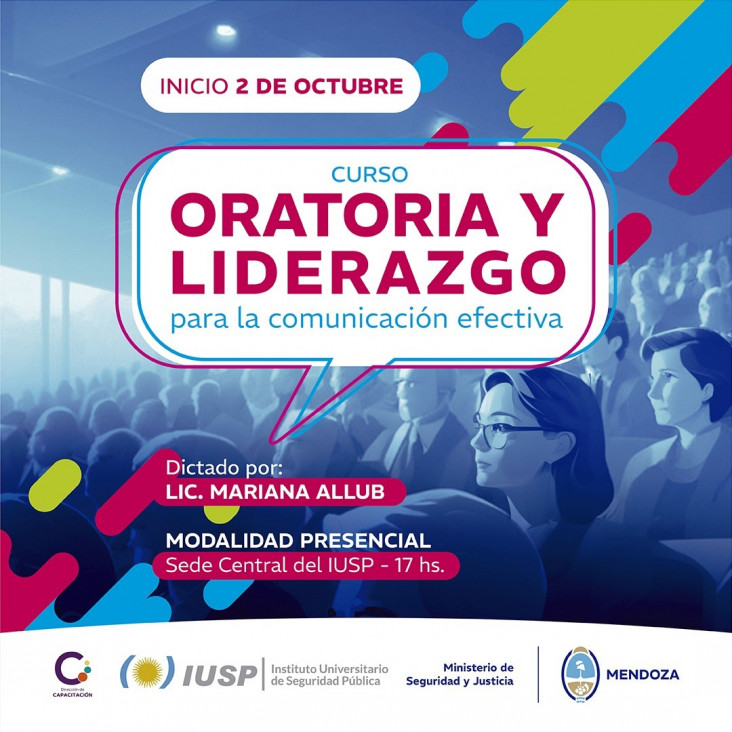 imagen La Dirección de Capacitación le invita a participar del  9° "Taller de Oratoria y liderazgo para la comunicación efectiva"