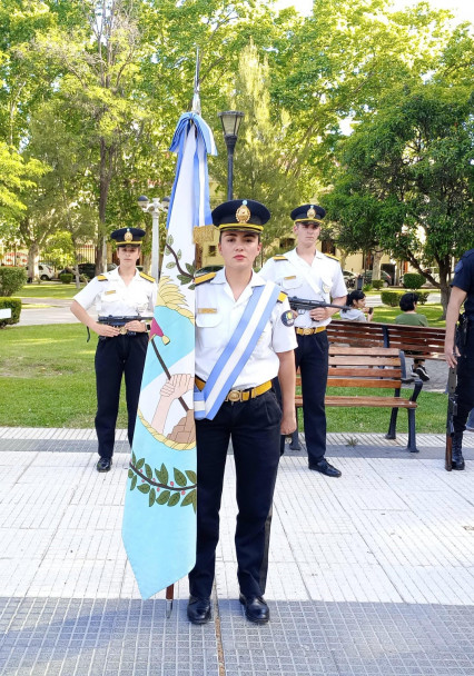 imagen 2 El IUSP Delegación Zona Sur se hizo presente en el 202° Aniversario de la Policía Federal Argentina