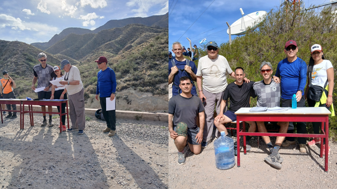 imagen 3 Se realizó un desafío al Cerro Arco en honor al 