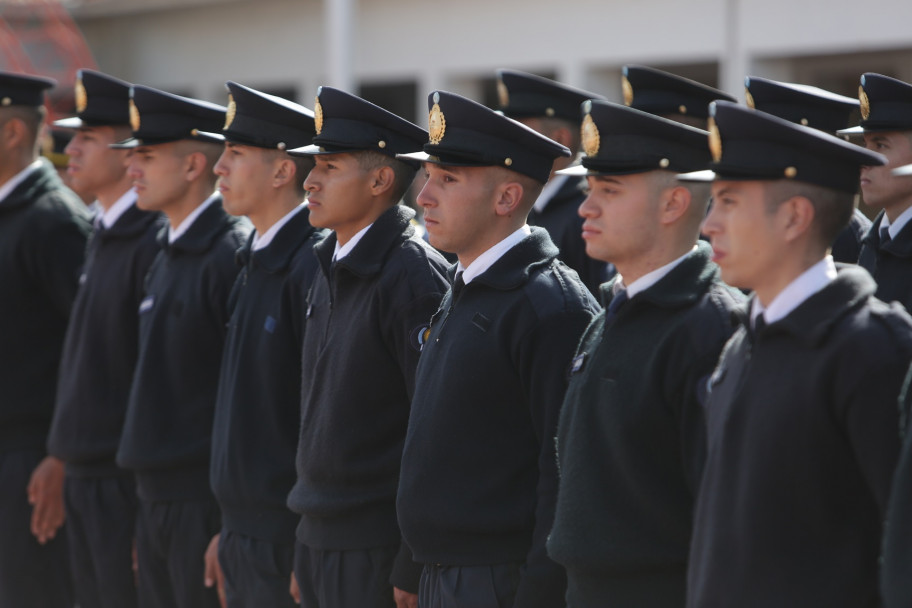 imagen 9 Con un gran compromiso los cadetes de la SEDE CENTRAL del IUSP realizaron la JURA DE LA BANDERA