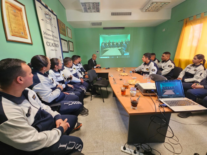 imagen 1 Se realizó trabajo articulado con Taller de Prácticas Profesionales y Práctica Sumarial en Tecnicatura de la Delegación Valle de Uco