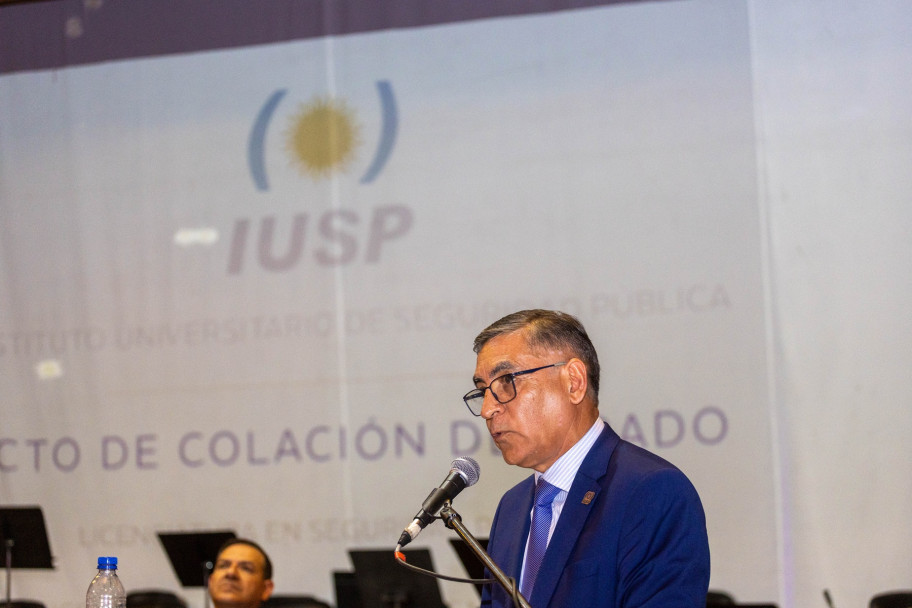 imagen 5 Histórica colación de grado con el mayor número de Licenciados en Seguridad Pública y Seguridad Penitenciaria del IUSP