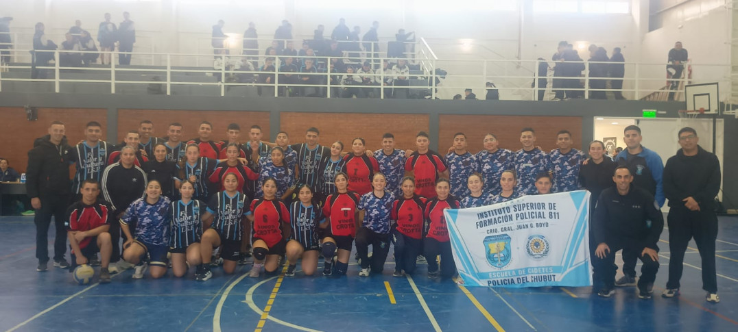 imagen Delegación de cadetes del IUSP participó del encuentro deportivo por el aniversario de la Escuela de Policía de Neuquén