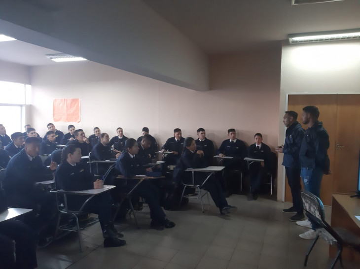 imagen Alumnos de Tecnicatura de Valle de Uco se capacitaron sobre procedimientos policiales