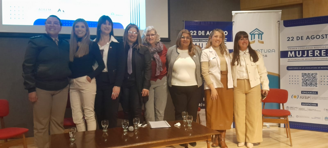 imagen 10 El 1° Congreso Regional de Mujeres de Seguridad Ciudadana reunió grandes referentes de Mendoza, San Juan, San Luis y Chile
