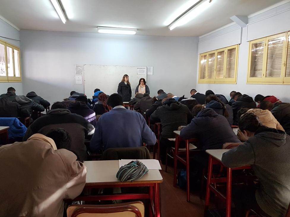 imagen Se están realizando las evaluaciones a aspirantes al Curso de Auxiliar en Seguridad Pública