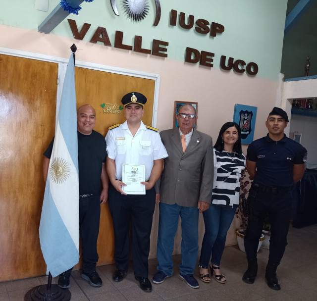 imagen 4 La Delegación Valle de Uco tiene 6 nuevos egresados de Tecnicatura en Seguridad Pública