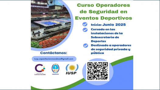imagen Inscripciones abiertas para el "Curso para Operadores de Seguridad en Eventos Deportivos"