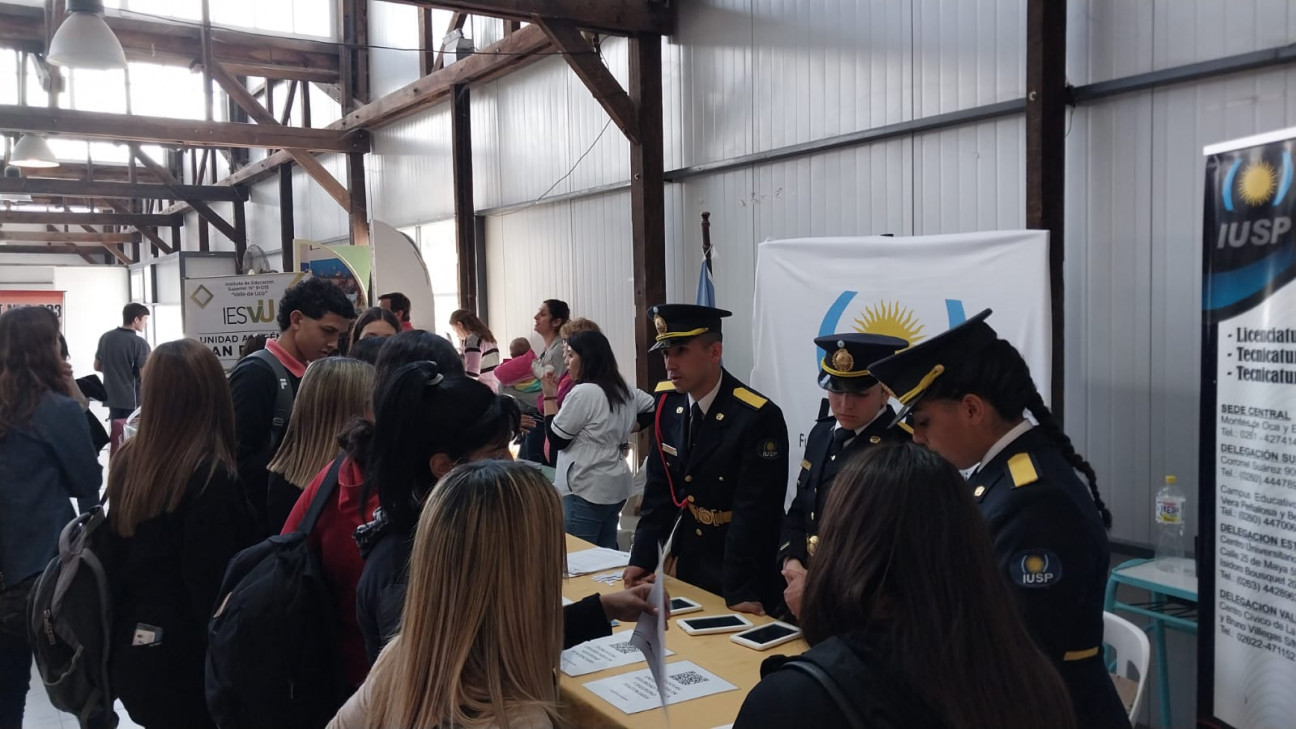 imagen El IUSP se destacó en la Expo Educativa regional de San Rafael