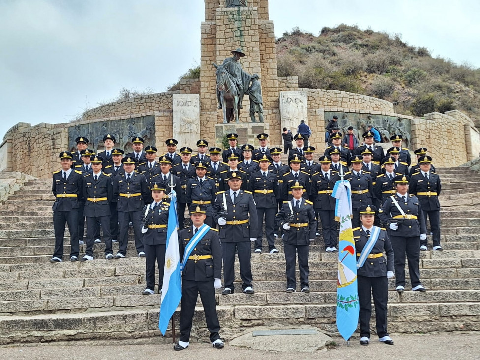 imagen La Delegación Valle de Uco del IUSP se hizo presente en los Actos conmemorativos por el paso a la inmortalidad del General Don José de San Martín