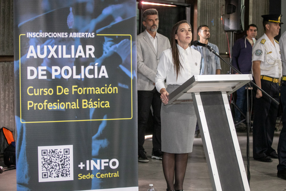 imagen 6 La Sede Central del IUSP celebró el egreso de 120 cadetes del curso de auxiliares para la policía de Mendoza