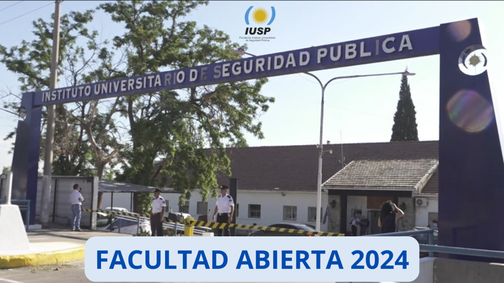 imagen Facultad Abierta en el IUSP este 23 de Agosto de 2024 - 11:00 a 12:00 GRUPO 2