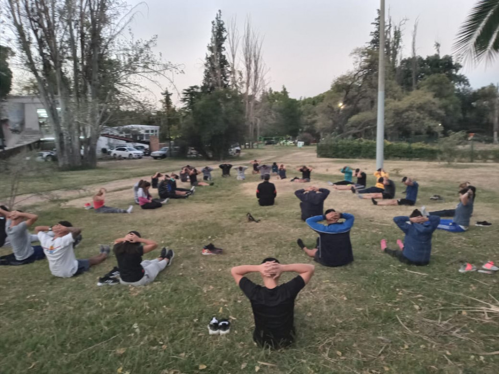 imagen Alumnos de Licenciatura en Seguridad Pública realizaron actividades en el Parque Gral. San Martín