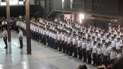 imagen La Sede Central del IUSP celebró el egreso de 120 cadetes del curso de auxiliares para la policía de Mendoza
