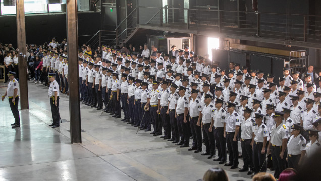 imagen La Sede Central del IUSP celebró el egreso de 120 cadetes del curso de auxiliares para la policía de Mendoza