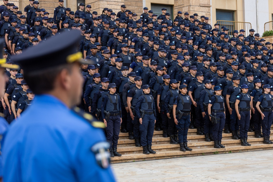 imagen 7 285 nuevos Policías recién egresados de todas las delegaciones del IUSP fueron presentados en casa de gobierno