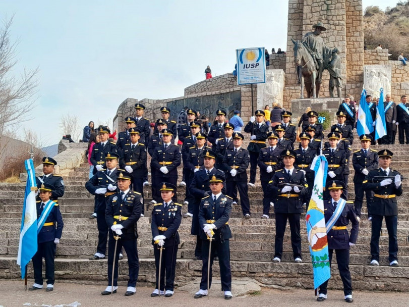 imagen 2 La Delegación Valle de Uco estuvo presente en los Actos conmemorativos por el 174° Aniversario del Fallecimiento del Gral. San Martín