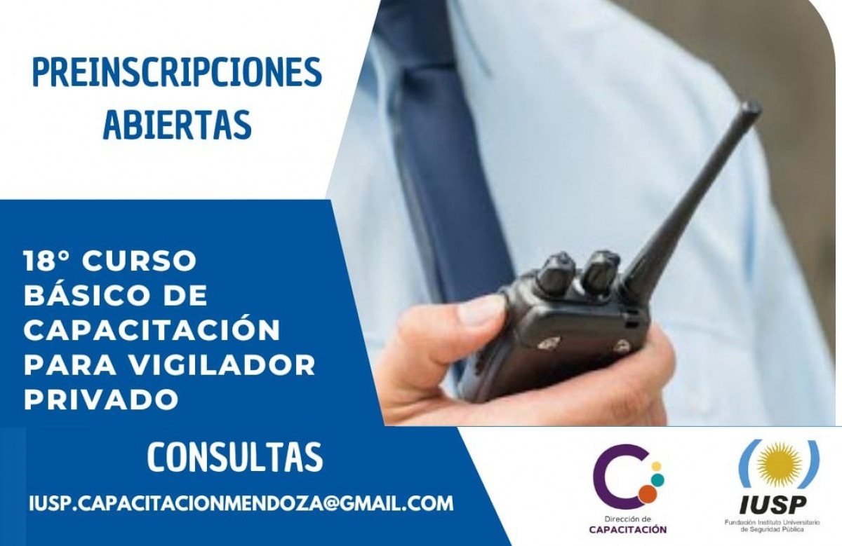 imagen 18° Curso Básico de Capacitación para Vigilador Privado