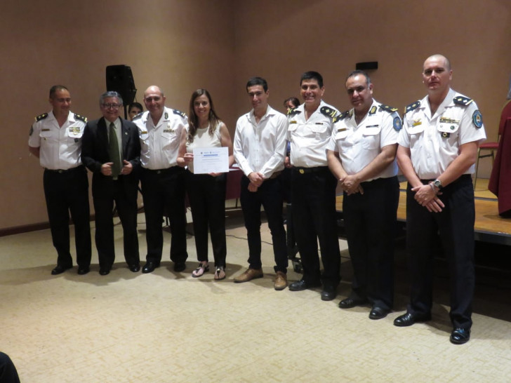 imagen Jefatura Departamental San Rafael entrega reconocimiento a Delegación Zona Sur del IUSP