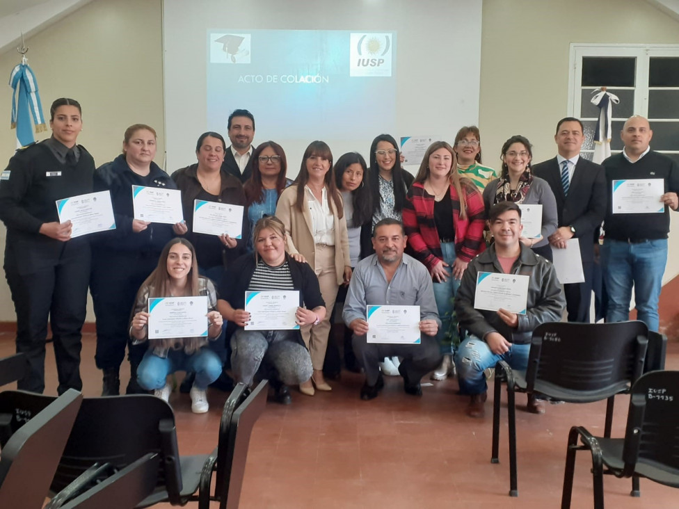 imagen En el IUSP tuvo lugar el Acto de cierre y entrega de tres de los Cursos organizados por la Dirección de Capacitación