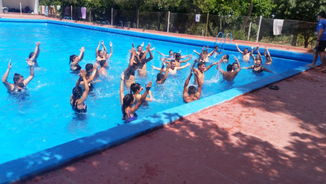 imagen Etapa de conocimientos básicos de natación para Auxiliares Delegación Valle de Uco