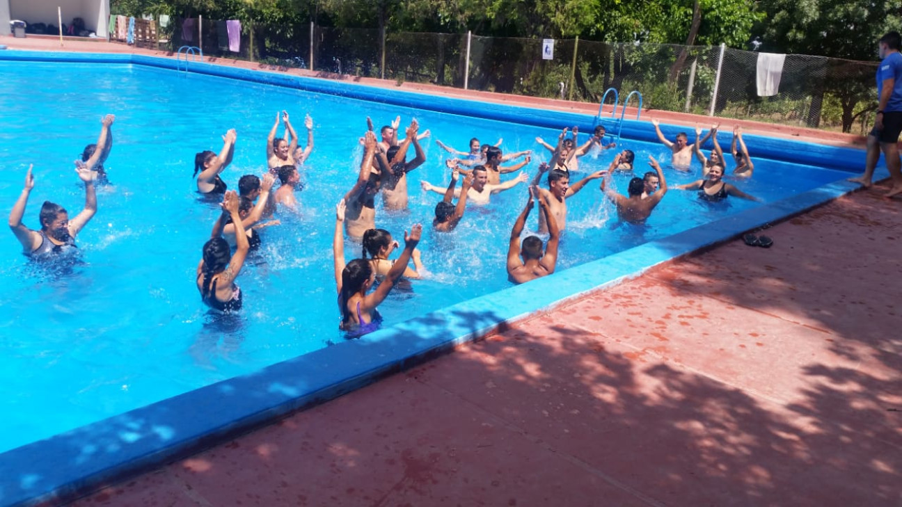 imagen Etapa de conocimientos básicos de natación para Auxiliares Delegación Valle de Uco