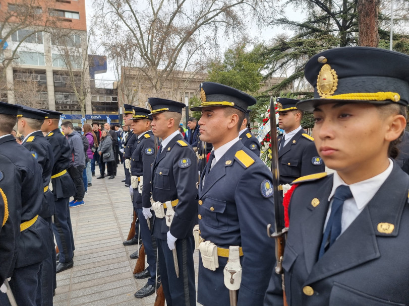 imagen 6 La Sede Central del IUSP se hizo presente en ciudad en el Acto de conmemoración del 174° Aniversario del paso a la inmortalidad del Gral. José de San Martín