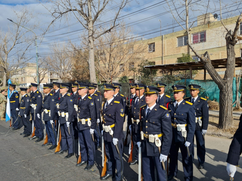 imagen 2 La Sede Central participó del Acto por el 174° Aniversario del fallecimiento del Gral. San Martín en Godoy Cruz