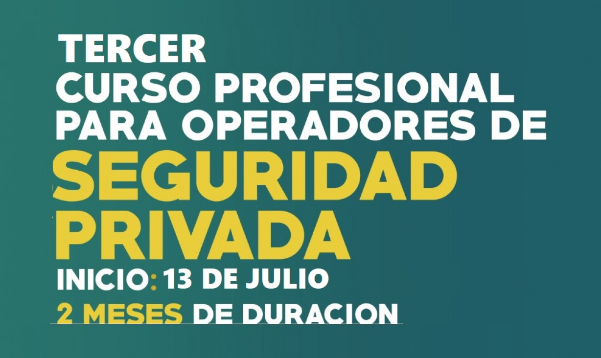 imagen Tercer Curso Profesional para Operadores de Seguridad Privada