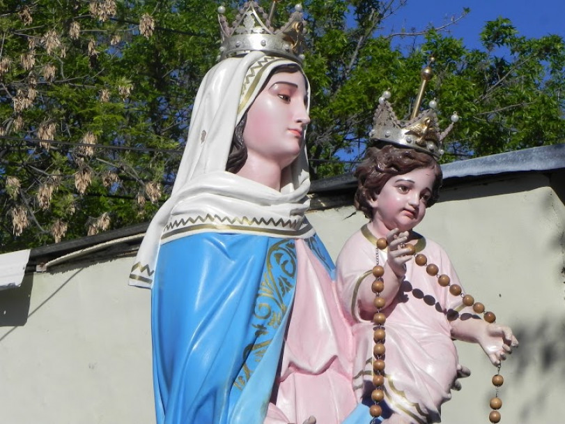 imagen Visita a Delegación Zona Sur de imagen de la Virgen del Rosario de San Nicolás