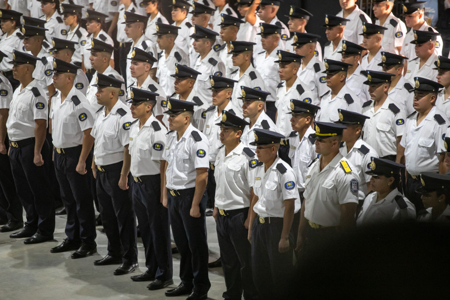 imagen 3 La Sede Central del IUSP celebró el egreso de 120 cadetes del curso de auxiliares para la policía de Mendoza