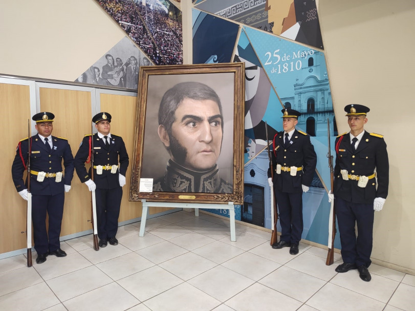 imagen 2 En la conmemoración del Bicentenario de la Batalla de Junín, alumnos de Tecnicatura de la Delegación Zona Este se hicieron presentes