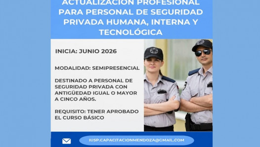 imagen Se abre la inscripción al Curso de actualización para personal de seguridad privada