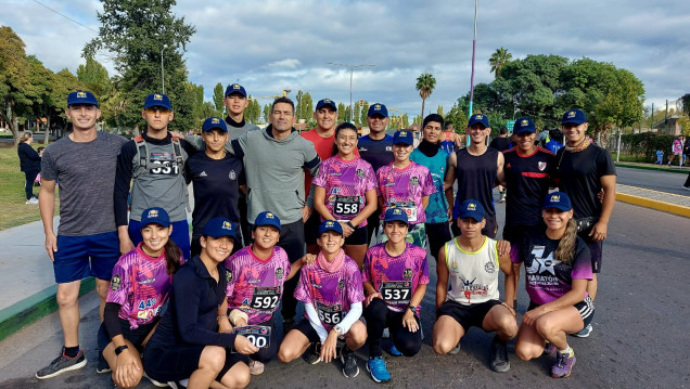 imagen Alumnos del IUSP participaron en la Maratón Rivadavia aniversario 2023