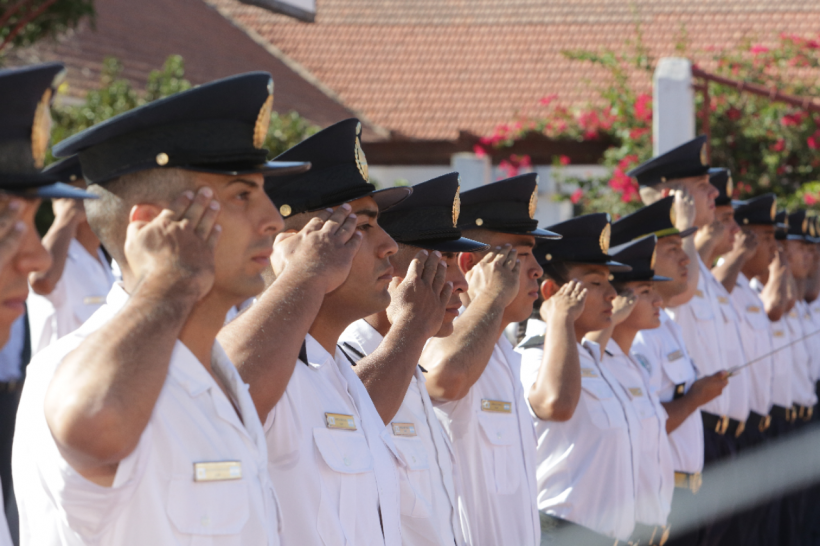 imagen Se realizó el Acto de Egreso de cadetes de FPB para Auxiliares N° 197 y 198 de la Sede Central del IUSP