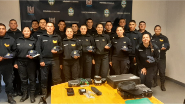 imagen Alumnos de Tecnicatura de la Delegación San Rafael recibieron una charla de capacitación de la Policía Vial