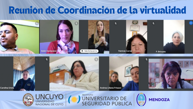 imagen Se llevó a cabo reunión de coordinación profundizar los lineamientos de la implementación de la virtualidad