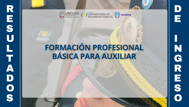 imagen Resultados de ingreso al Curso de Formación Profesional Básica para Auxiliar
