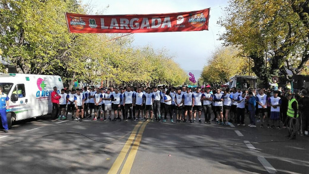 imagen Delegación Valle de Uco participó en la Maratón Solidaria Otoño por la vida