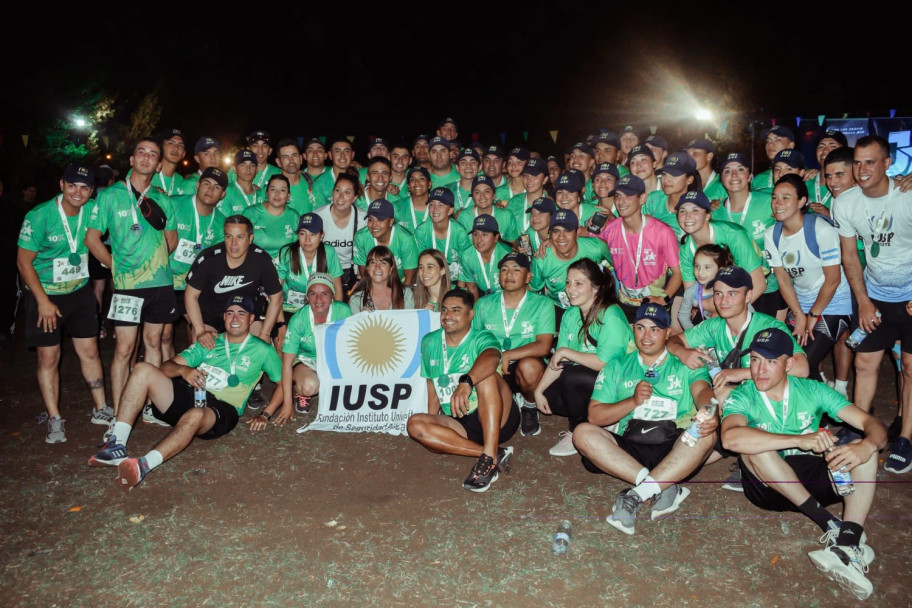 imagen 6 El IUSP tuvo una destacada participación en la 11° edición de la Maratón Nocturna de Junín 2023