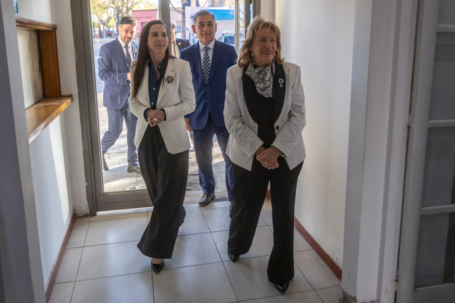 imagen 1 El IUSP y el Ministerio Seguridad brindaron una cálida despedida a la saliente rectora de la Universidad Nacional de Cuyo