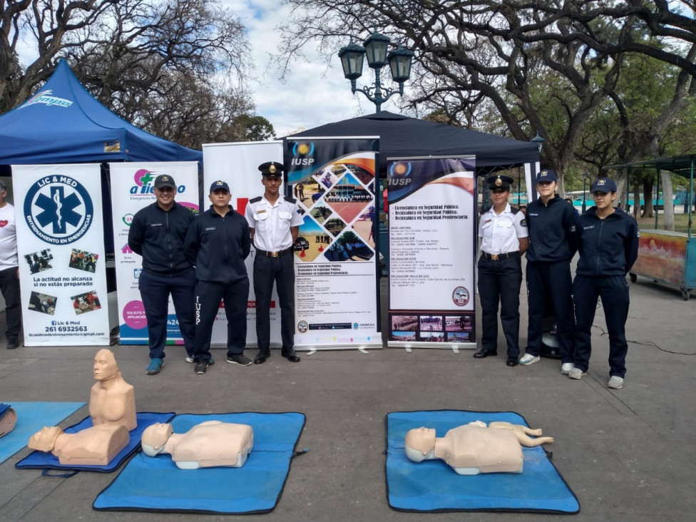 imagen El IUSP participó de la campaña "Mendoza Cardiosegura"