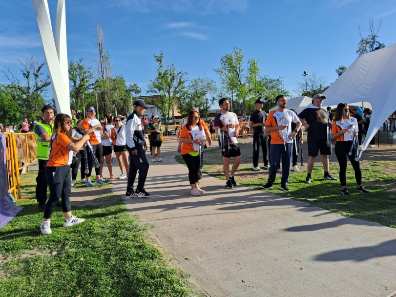 imagen La maratón del IUSP se vivió en clima de fiesta en el predio de la Virgen de Guaymallén