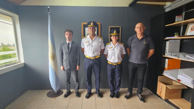 imagen Dos nuevos Técnicos en Seguridad Pública finalizaron su carrera en la Delegación Valle de Uco